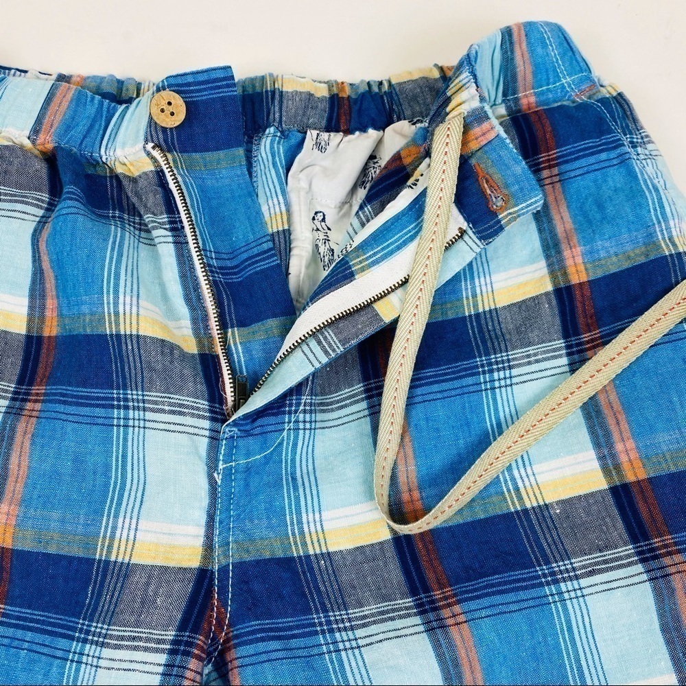 Tommy Bahama Matadero Linen Plaid Shorts Size M - Picture 7 of 12